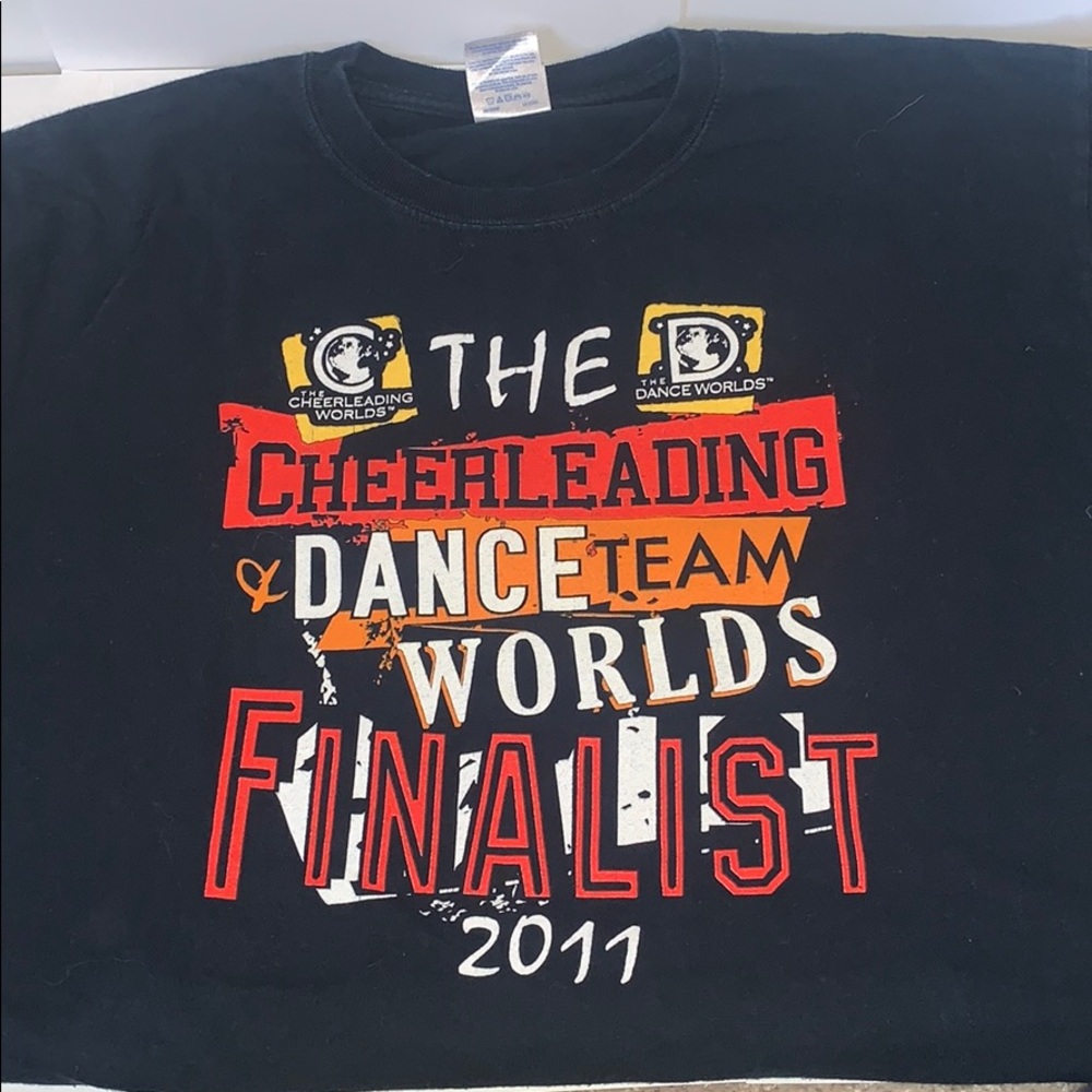 2011 cheer worlds t shirt